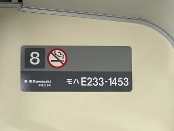 神田駅から日暮里駅の乗車記録(乗りつぶし)写真