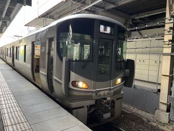 京都駅から米原駅の乗車記録(乗りつぶし)写真