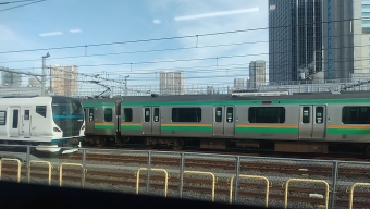 秋葉原駅から大井町駅の乗車記録(乗りつぶし)写真