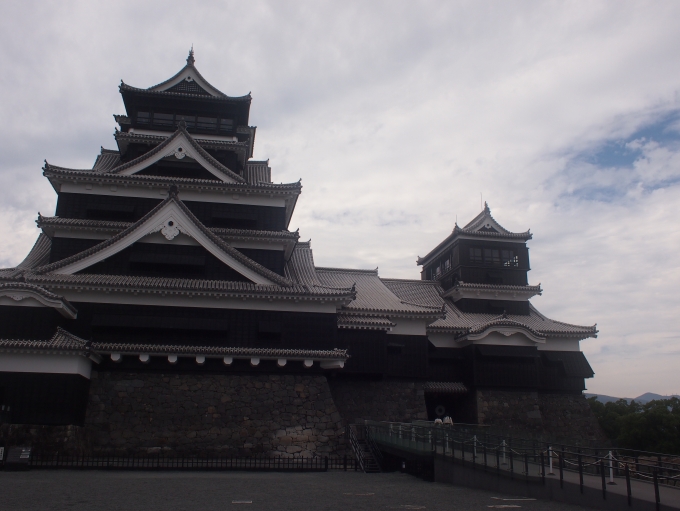 鉄道乗車記録の写真:旅の思い出(1)     「熊本城」