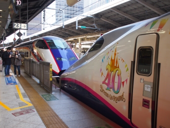 東京駅から秋葉原駅の乗車記録(乗りつぶし)写真