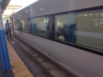 上諏訪駅から八王子駅の乗車記録(乗りつぶし)写真
