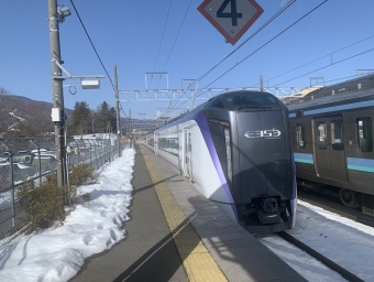 立川駅から富士見駅の乗車記録(乗りつぶし)写真