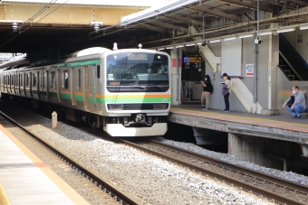 戸塚駅から東京駅の乗車記録(乗りつぶし)写真