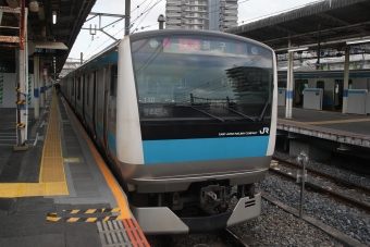 南浦和駅から西川口駅の乗車記録(乗りつぶし)写真