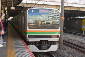 藤沢駅から戸塚駅の乗車記録(乗りつぶし)写真
