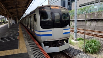 戸塚駅から東戸塚駅の乗車記録(乗りつぶし)写真