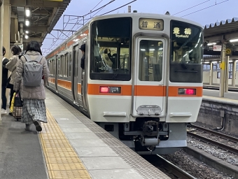 熱田駅から笠寺駅の乗車記録(乗りつぶし)写真