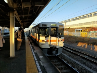 鶯谷駅から余呉駅の乗車記録(乗りつぶし)写真