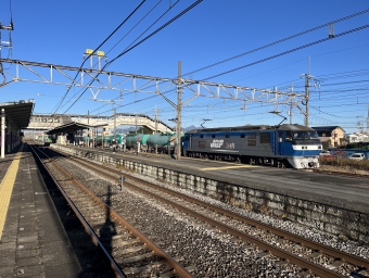 深谷駅から倉賀野駅の乗車記録(乗りつぶし)写真