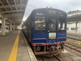 能登中島駅から穴水駅の乗車記録(乗りつぶし)写真
