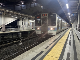 安茂里駅から長野駅の乗車記録(乗りつぶし)写真