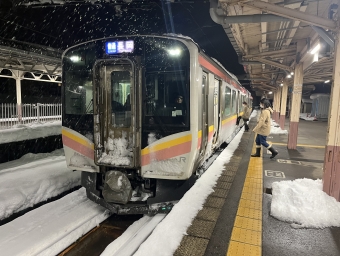 小千谷駅から宮内駅の乗車記録(乗りつぶし)写真