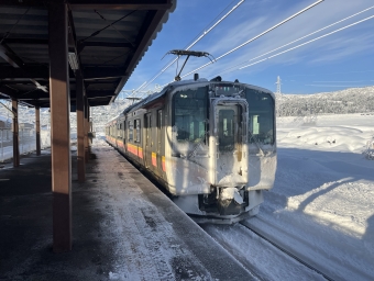 塩沢駅から六日町駅の乗車記録(乗りつぶし)写真