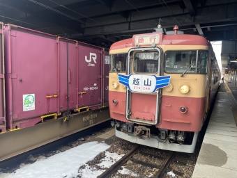 能生駅から糸魚川駅:鉄道乗車記録の写真