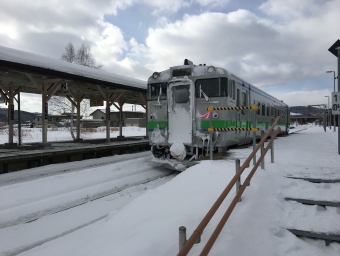 網走駅から遠軽駅の乗車記録(乗りつぶし)写真
