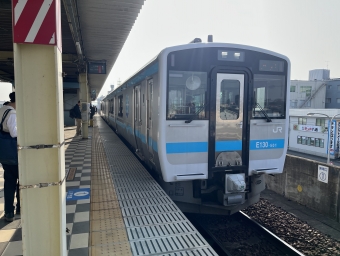 本八戸駅から八戸駅:鉄道乗車記録の写真