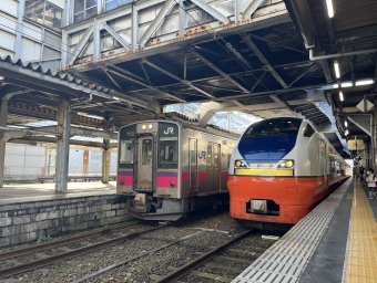 秋田駅から弘前駅:鉄道乗車記録の写真