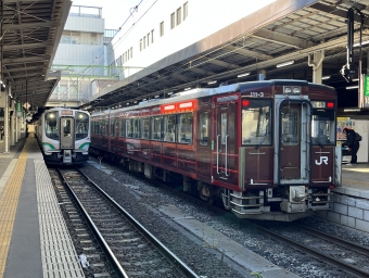 仙台駅から鳴子温泉駅の乗車記録(乗りつぶし)写真