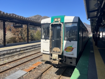 鳴子温泉駅から新庄駅の乗車記録(乗りつぶし)写真