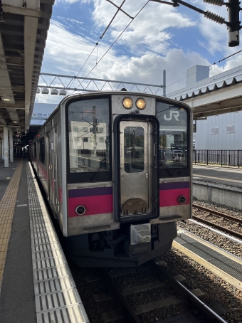 新庄駅から大曲駅:鉄道乗車記録の写真