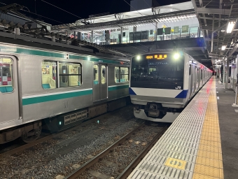 いわき駅から広野駅の乗車記録(乗りつぶし)写真