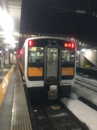 会津若松駅から喜多方駅:鉄道乗車記録の写真