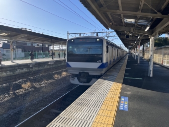 牛久駅から土浦駅:鉄道乗車記録の写真