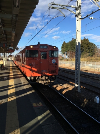 宝積寺駅から岡本駅の乗車記録(乗りつぶし)写真