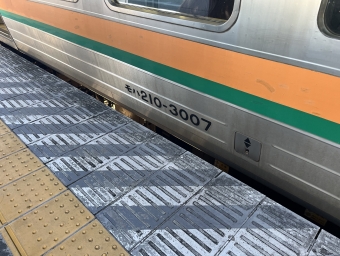 高崎駅から新前橋駅の乗車記録(乗りつぶし)写真