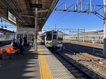 新前橋駅から八木原駅:鉄道乗車記録の写真