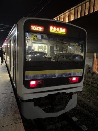 蘇我駅から成東駅:鉄道乗車記録の写真