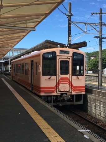 恵那駅から岩村駅の乗車記録(乗りつぶし)写真