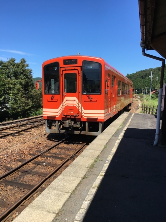 岩村駅から山岡駅の乗車記録(乗りつぶし)写真
