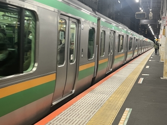 池袋駅から辻堂駅の乗車記録(乗りつぶし)写真