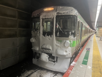 新千歳空港駅から札幌駅:鉄道乗車記録の写真
