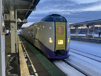 追分駅から帯広駅の乗車記録(乗りつぶし)写真