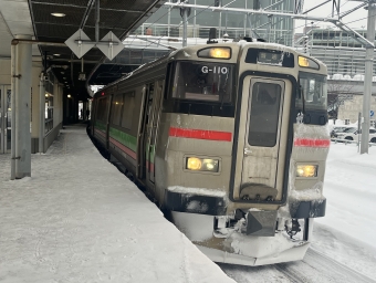 小樽駅から小樽築港駅の乗車記録(乗りつぶし)写真
