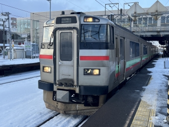 北広島駅から恵庭駅の乗車記録(乗りつぶし)写真