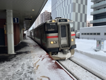 苗穂駅から札幌駅:鉄道乗車記録の写真