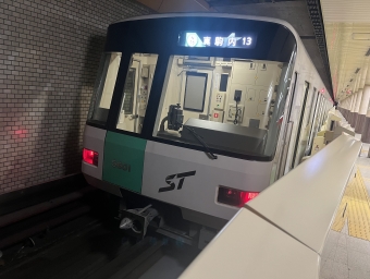 麻生駅から大通駅:鉄道乗車記録の写真