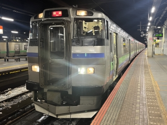 札幌駅から手稲駅の乗車記録(乗りつぶし)写真