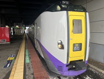 手稲駅から札幌駅の乗車記録(乗りつぶし)写真