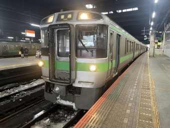 札幌駅から桑園駅:鉄道乗車記録の写真