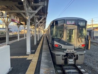 五条駅から和歌山駅の乗車記録(乗りつぶし)写真