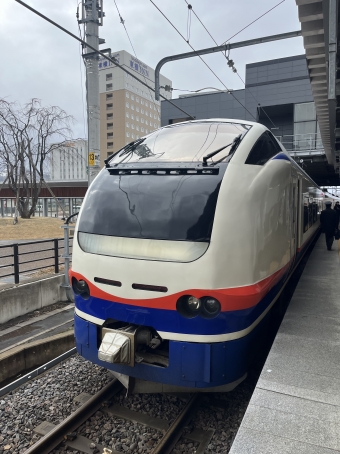加茂駅から上越妙高駅の乗車記録(乗りつぶし)写真