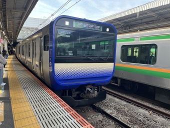 大船駅から西大井駅の乗車記録(乗りつぶし)写真