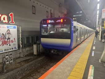 武蔵小杉駅から戸塚駅の乗車記録(乗りつぶし)写真