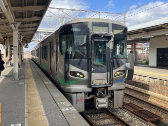 黒部駅から富山駅:鉄道乗車記録の写真