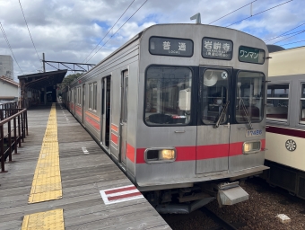 稲荷町駅から南富山駅の乗車記録(乗りつぶし)写真